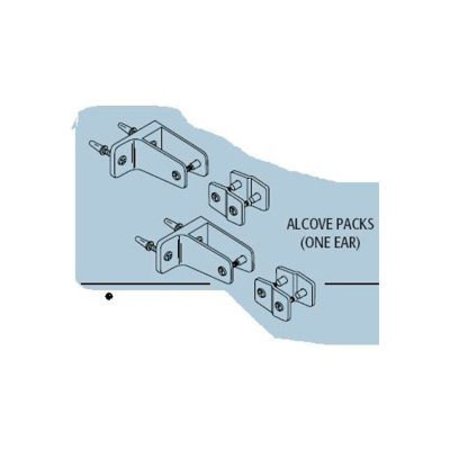 METPAR CORP Alcove Hardware Kit One Ear 15522